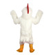 White Eagle Bird Chicken Cartoon Mascot Costume