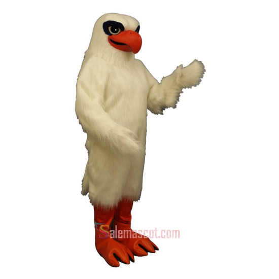 White Hawk Mascot Costume