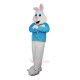 White Rabbit Bunny Cartoon Mascot Costume