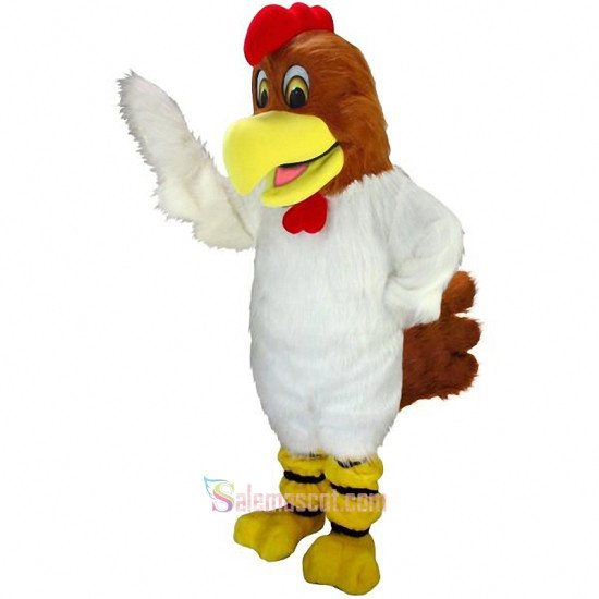 White Rooster Lightweight Mascot Costume