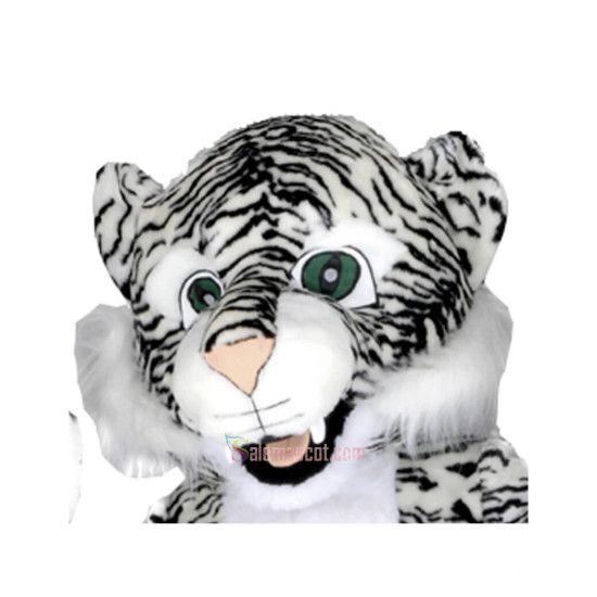 White Tiger Mascot Costume