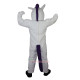 White Unicorn Horse Cartoon Mascot Costume