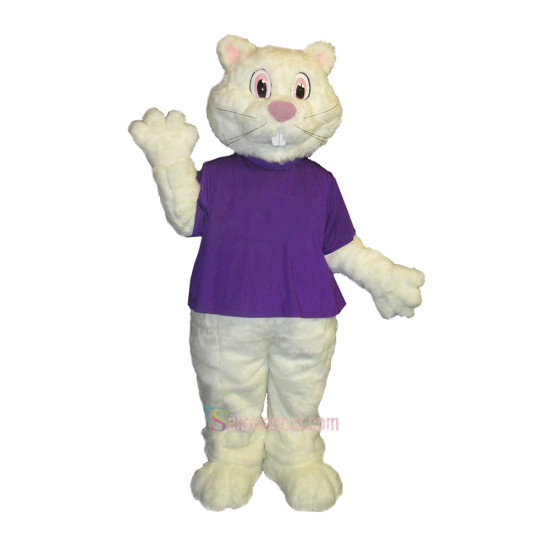 Cute Charming Rabbit Mascot Costume