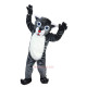 Wildcat Grey Tiger Wolf Mascot Costume