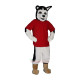 Wolf Dog Cartoon Mascot Costume
