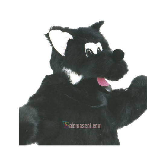 Cute Wolf Mascot Costume