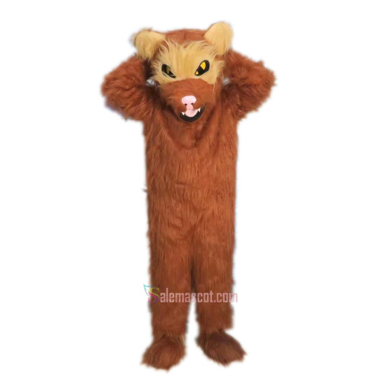 Wolverine Cartoon Mascot Costume