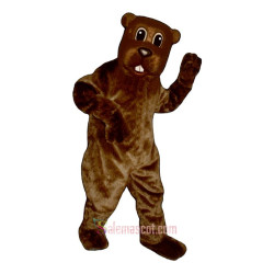 Woody Beaver Mascot Costume