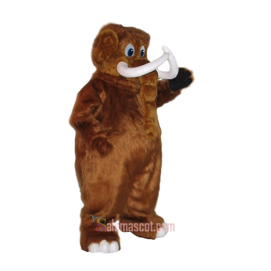 Wooly the Mammoth Mascot Costume