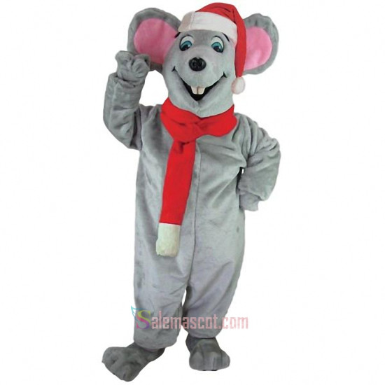 X mas Mouse Mascot Costume