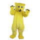 Yellow Bear Mascot Costume
