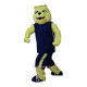 Yellow Bulldog Fierce Dog Vicious Dog Mascot Costume