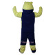 Yellow Bulldog Fierce Dog Vicious Dog Mascot Costume