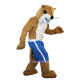 Yellow Ferret Skunk Mascot Costume