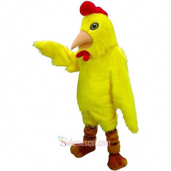 Yellow Hen Lightweight Mascot Costume