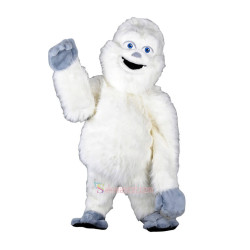 Long Plush Yeti Mascot Costume