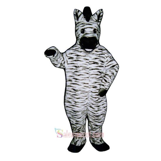 Zelda Zebra Mascot Costume